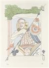 MAN RAY Two color etchings and aquatint.